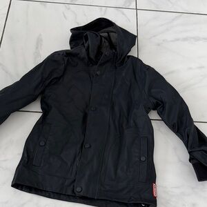 Hunter Kid’s  Black Hooded Jacket